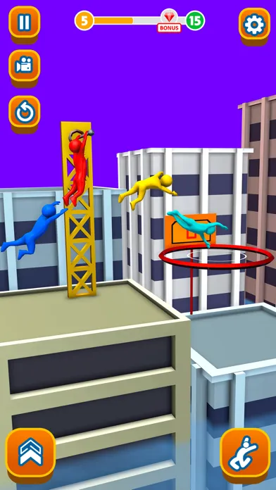 Capturas de tela do Flipped Chain Dunk