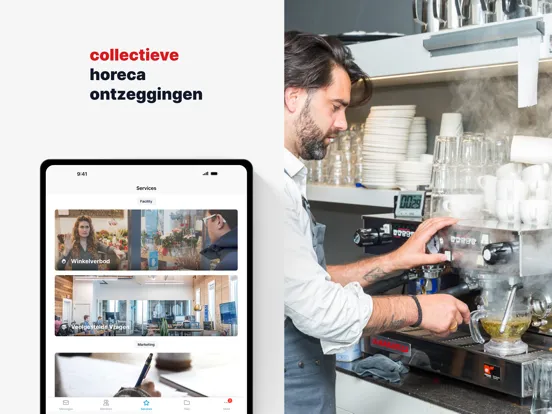 Zrzuty ekranu Horeca Ontzeggingen iPad 