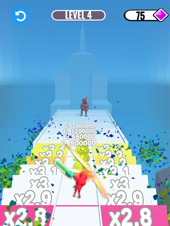 Ảnh chụp màn hình của Chainsaw Guy: Run 3D iPad 