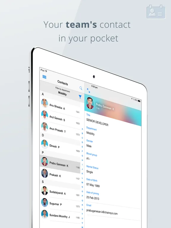 e.chain iPad 应用截图