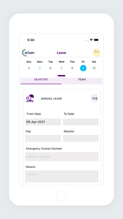 e.chain Screenshots