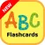 A to Z English Alphabets for Animals Flashcards