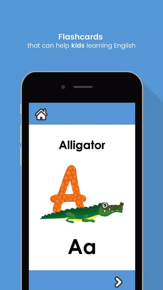 Captures d'écran de A to Z English Alphabets for Animals Flashcards