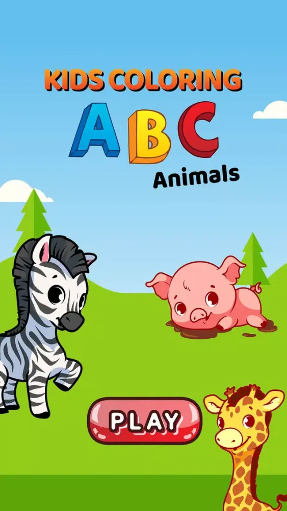 Captures d'écran de Learn ABC Animals Alphabet and Coloring Page Kids