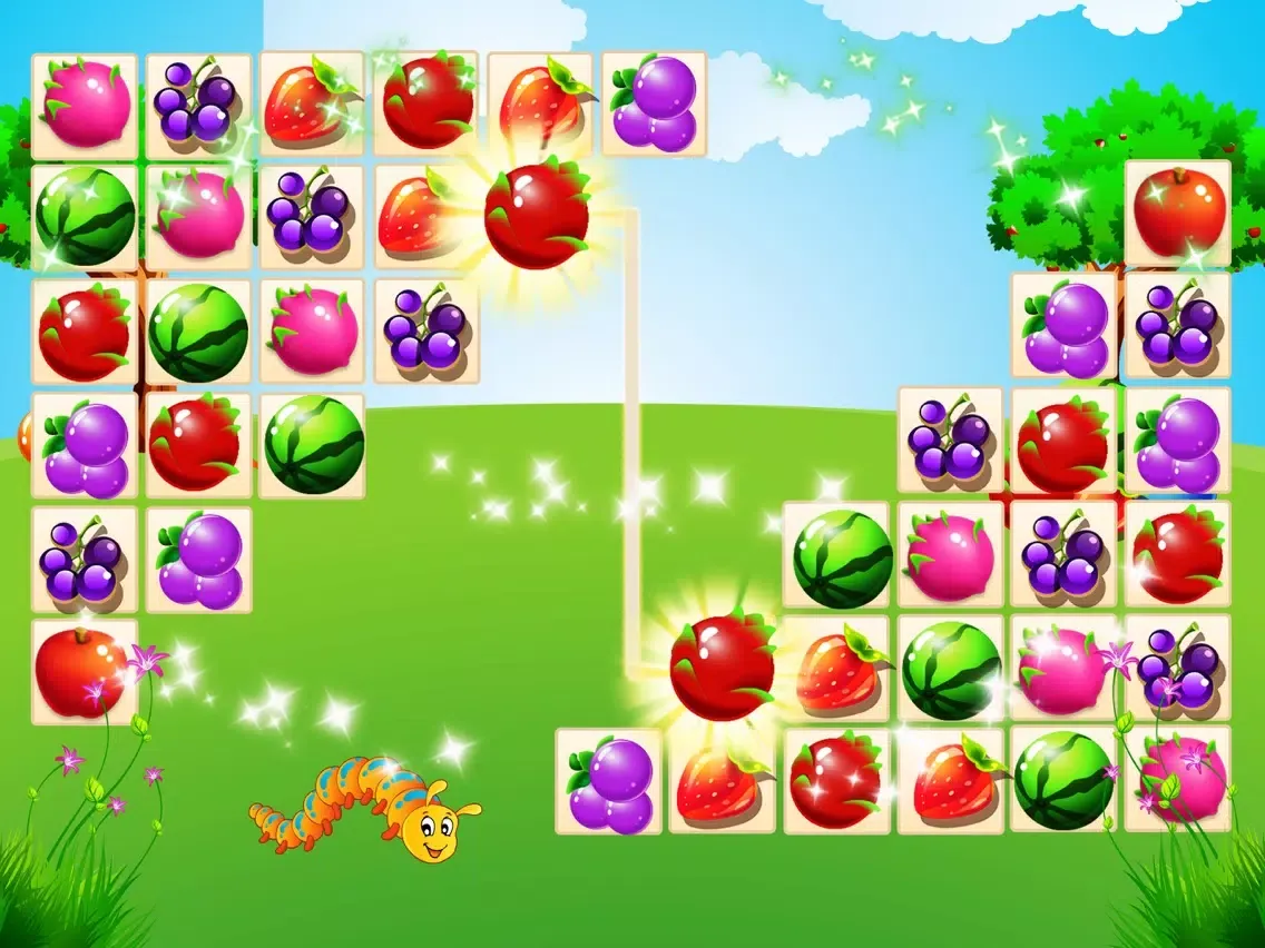 Fruit Link - Onet Connect iPad 應用截圖