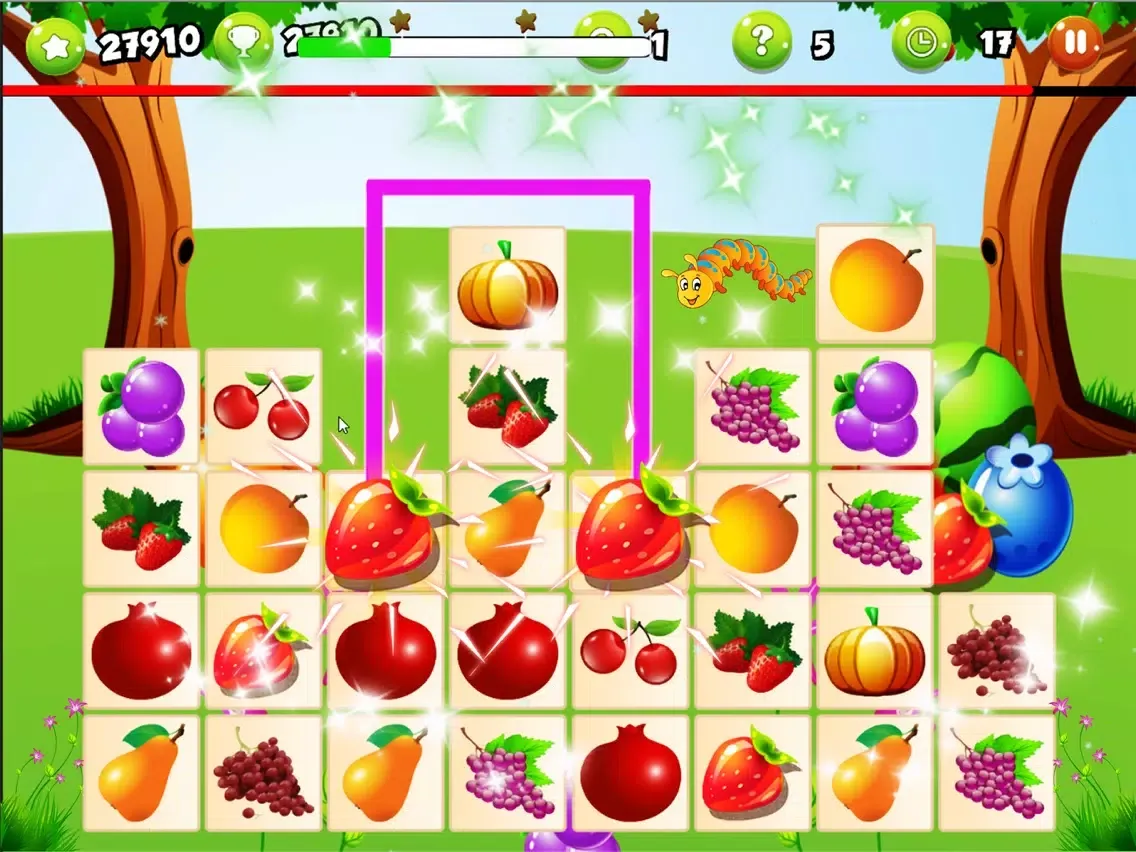 Fruit Link - Onet Connect iPad 應用截圖
