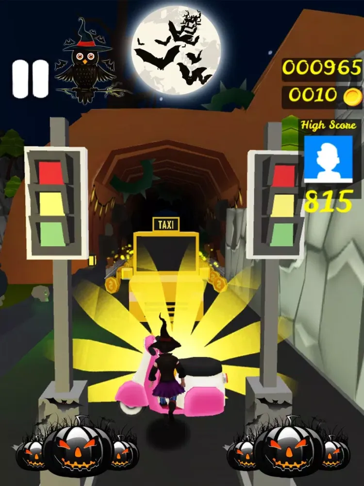 Halloween Road Surfers iPad 应用截图
