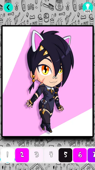 Rainbow Coloring For Fortnite应用截图