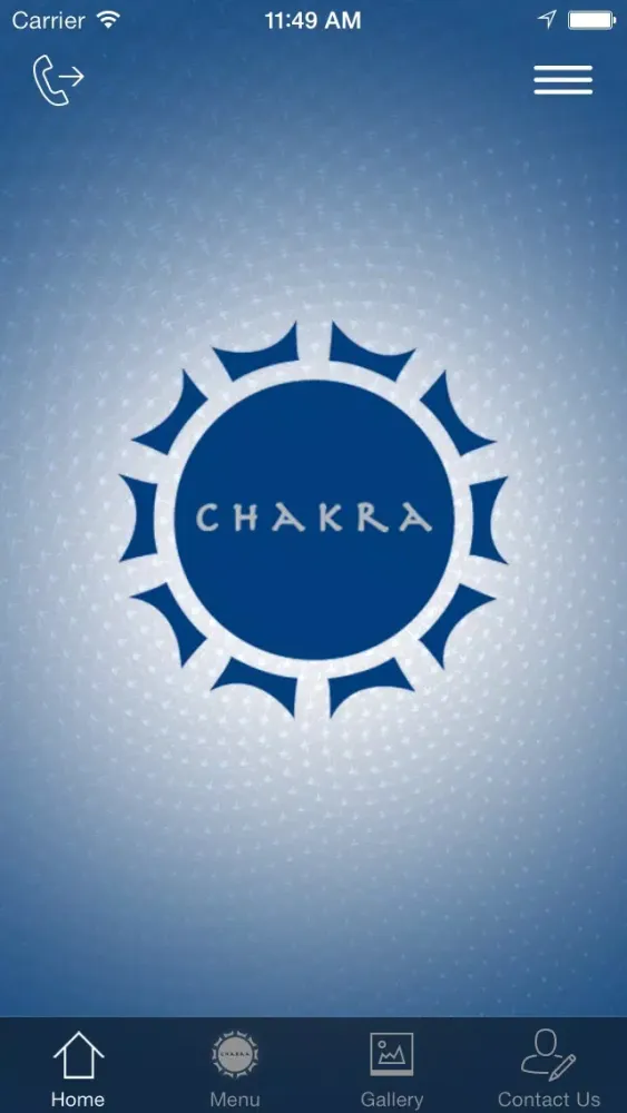 Tangkapan skrin Chakra