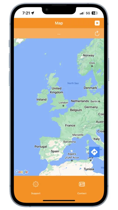 Zrzuty ekranu CH-Staff bus tracker