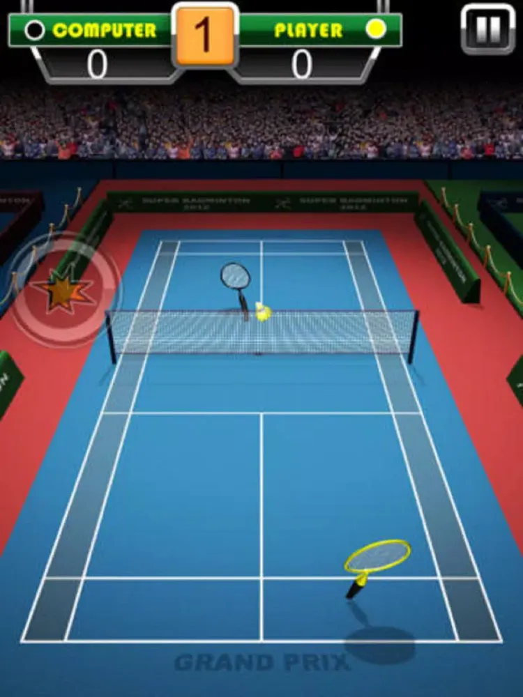 Challanging Player Racket Competition iPad  Screenshots