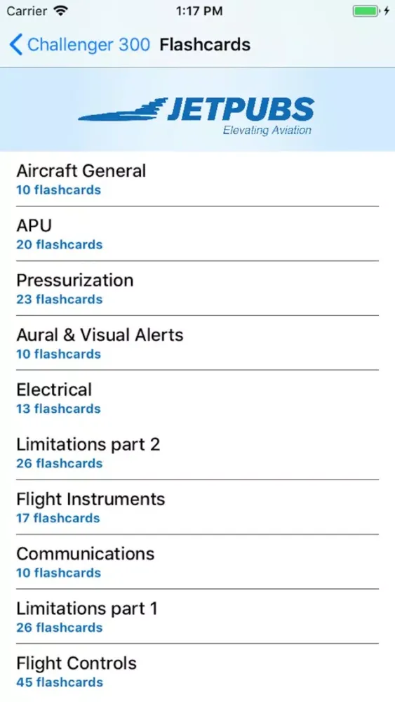 Challenger 300 Study App应用截图