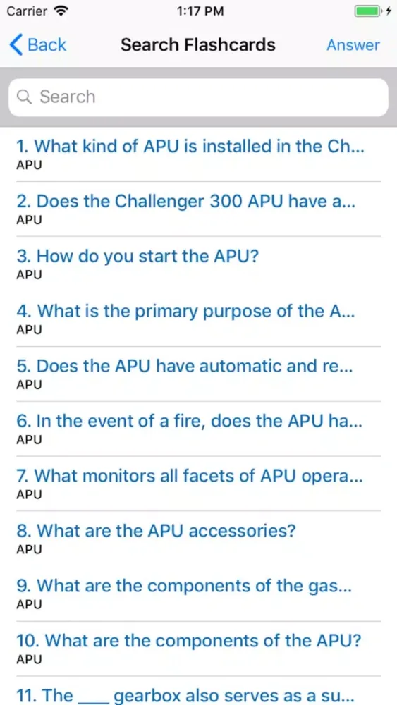 Challenger 300 Study App应用截图