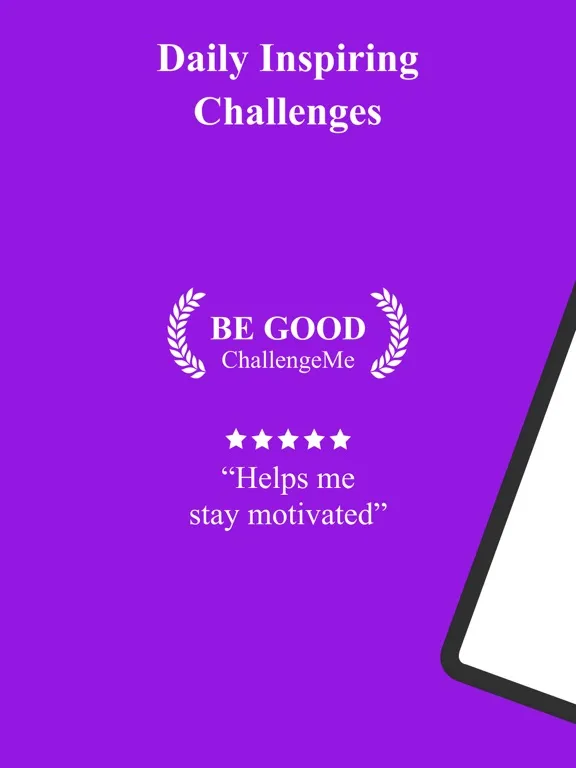 ChallengeMe — Daily Challenges iPad 应用截图