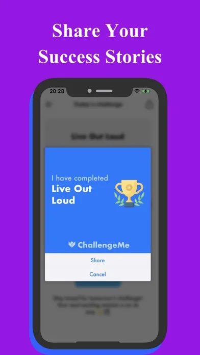 ChallengeMe — Daily Challenges应用截图