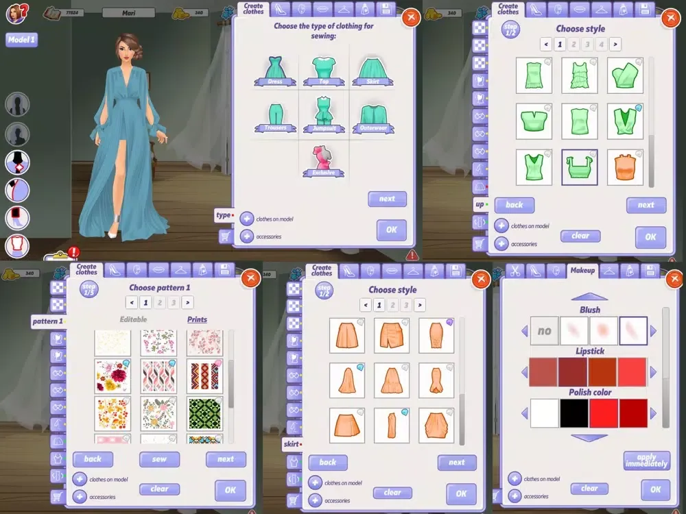 The Great Couturier Experience iPad  Screenshots