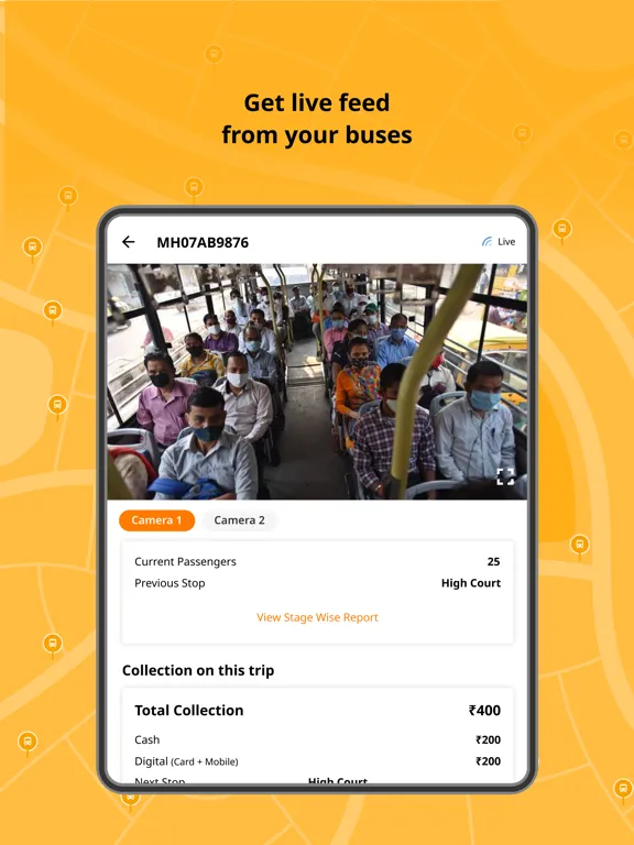 Chalo Bus Partner iPad  स्क्रीनशॉट