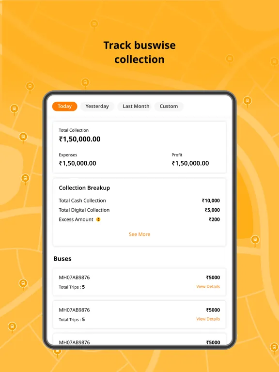 Chalo Bus Partner iPad  स्क्रीनशॉट