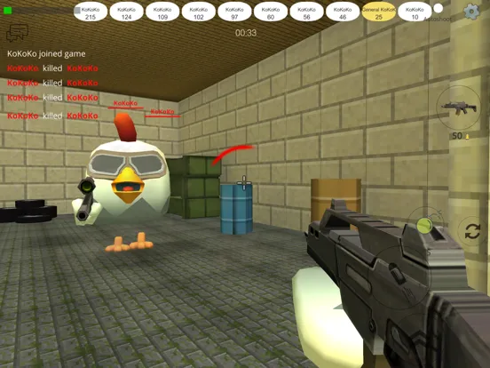 Chicken Gun iPad  स्क्रीनशॉट