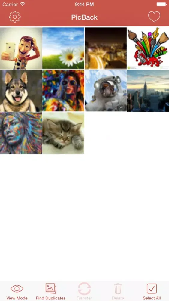 PicBack - Photo Transfer App স্ক্রিনশট