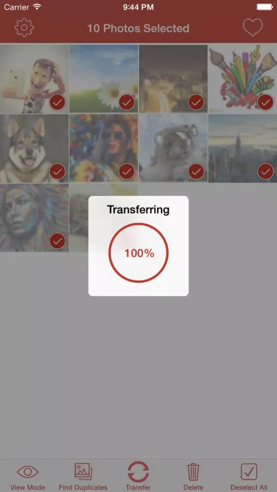 PicBack - Photo Transfer App স্ক্রিনশট