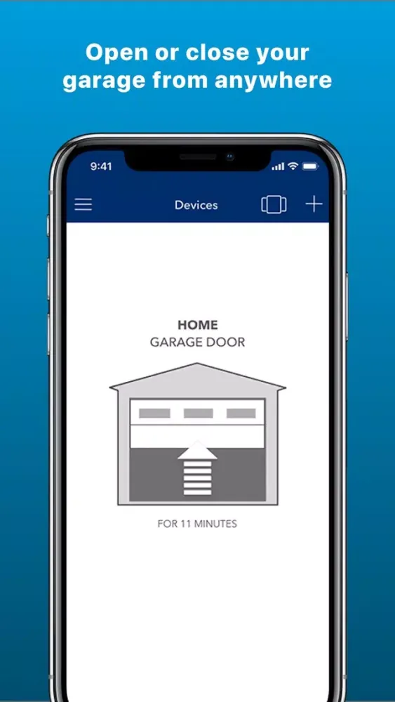 Chamberlain Garage Control Screenshots