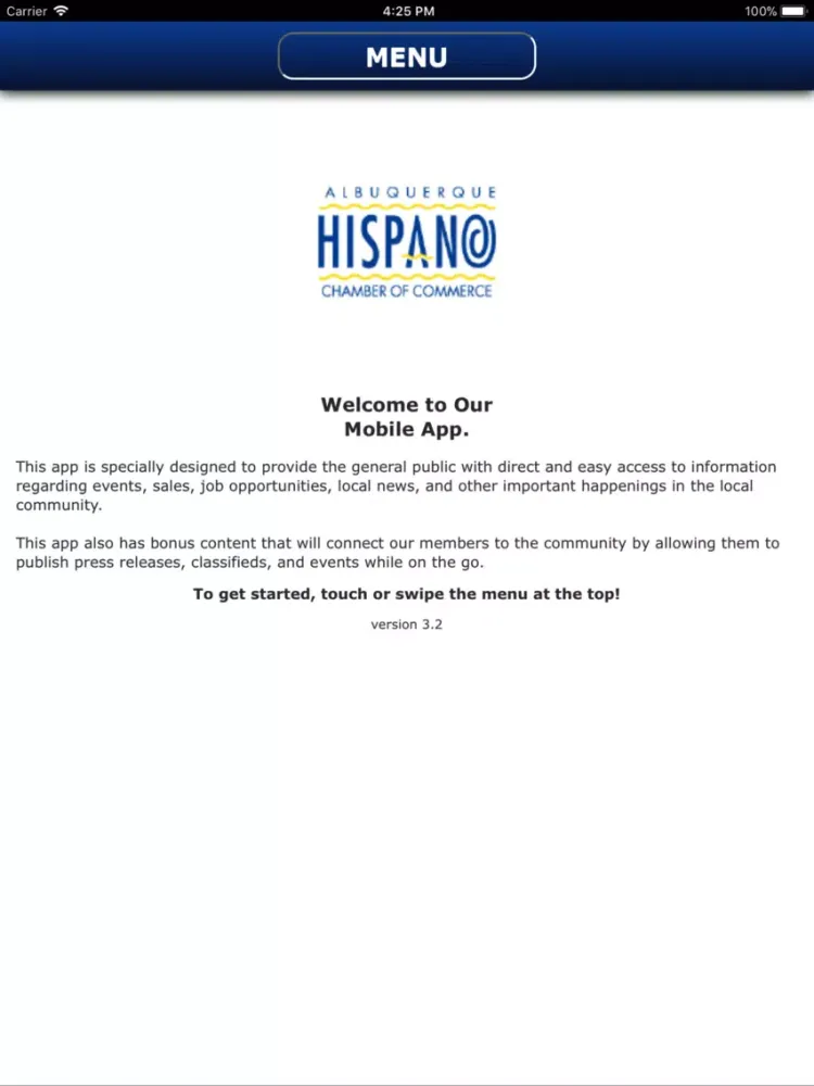Screenshot di Albuquerque Hispano Chamber iPad 