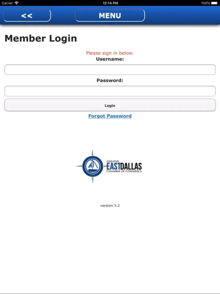 East Dallas Chamber Mobile App iPad  Screenshots