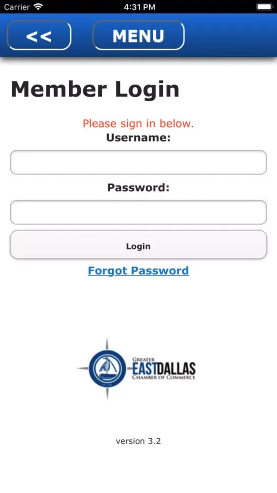 East Dallas Chamber Mobile App Screenshots