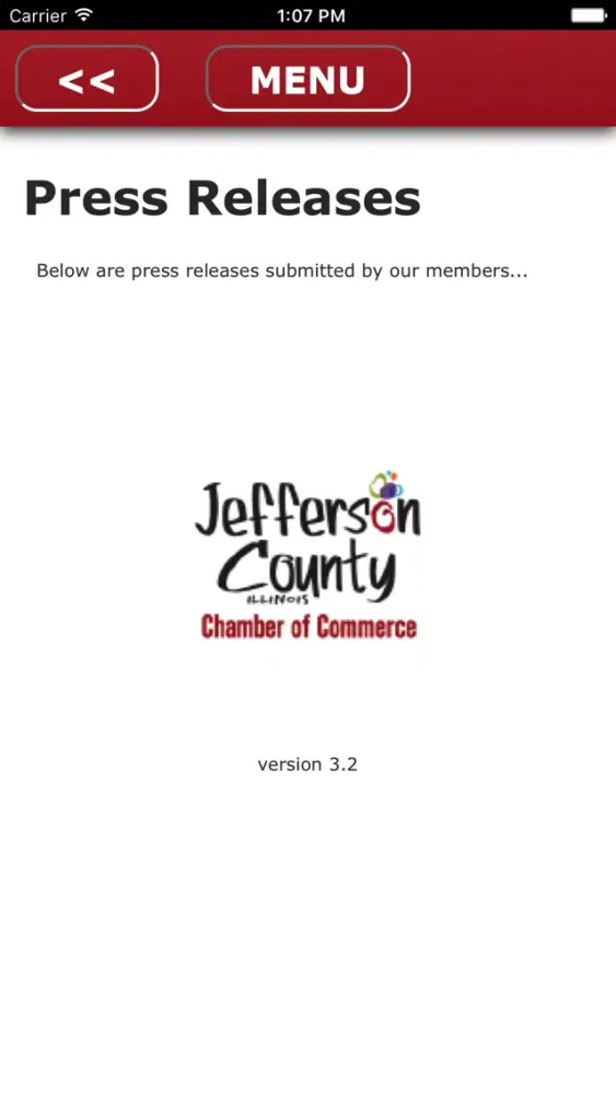 Tangkapan layar Jefferson County Chamber of Commerce