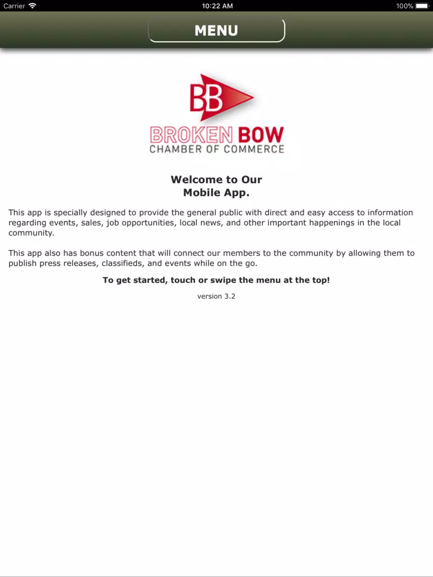 تصاویر Broken Bow Chamber of Commerce iPad 