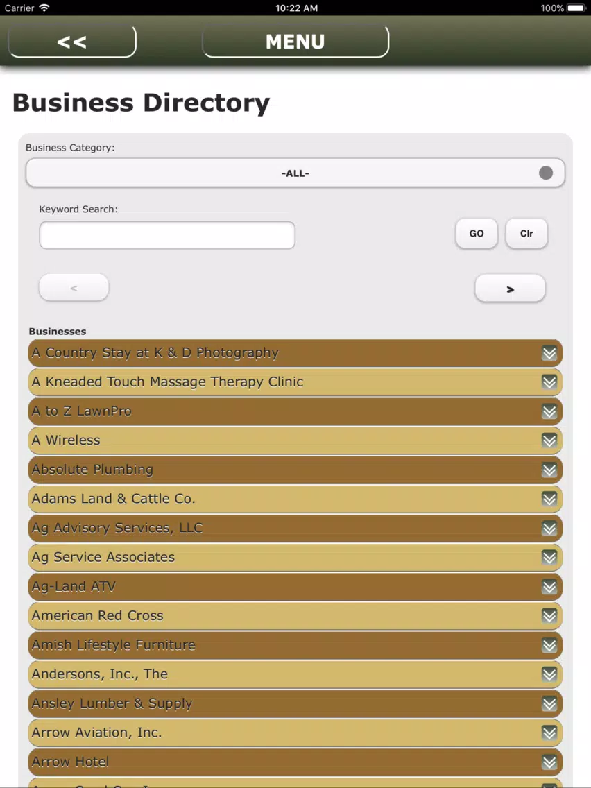تصاویر Broken Bow Chamber of Commerce iPad 
