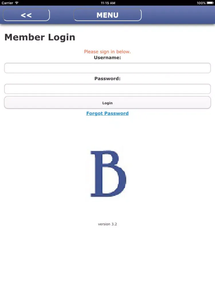 Ảnh chụp màn hình của Brentwood Chamber of Commerce iPad 