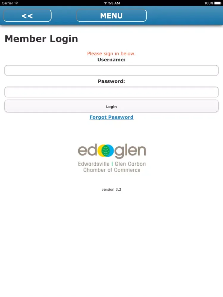 Edwardsville/Glen Carbon Chamber of Commerce iPad  Screenshots