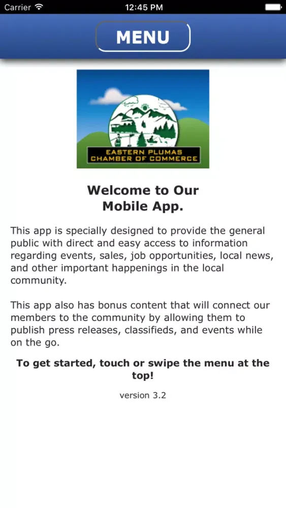 Eastern Plumas Chamber - Graeagle - Portola Screenshots
