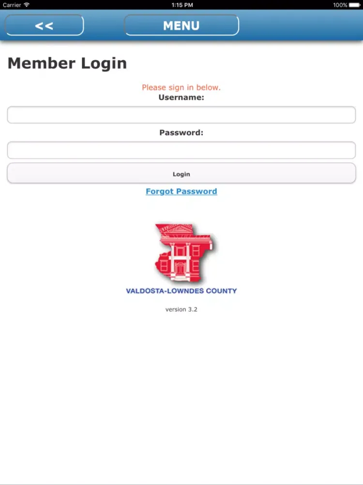 Скриншоты Valdosta-Lowndes County Chamber iPad 