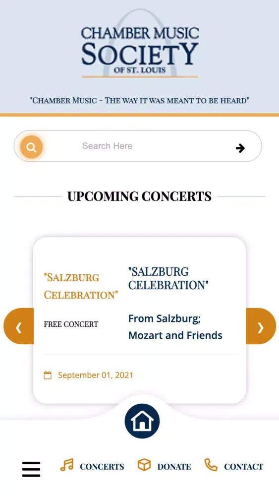 Скриншоты Chamber Music Society of STL