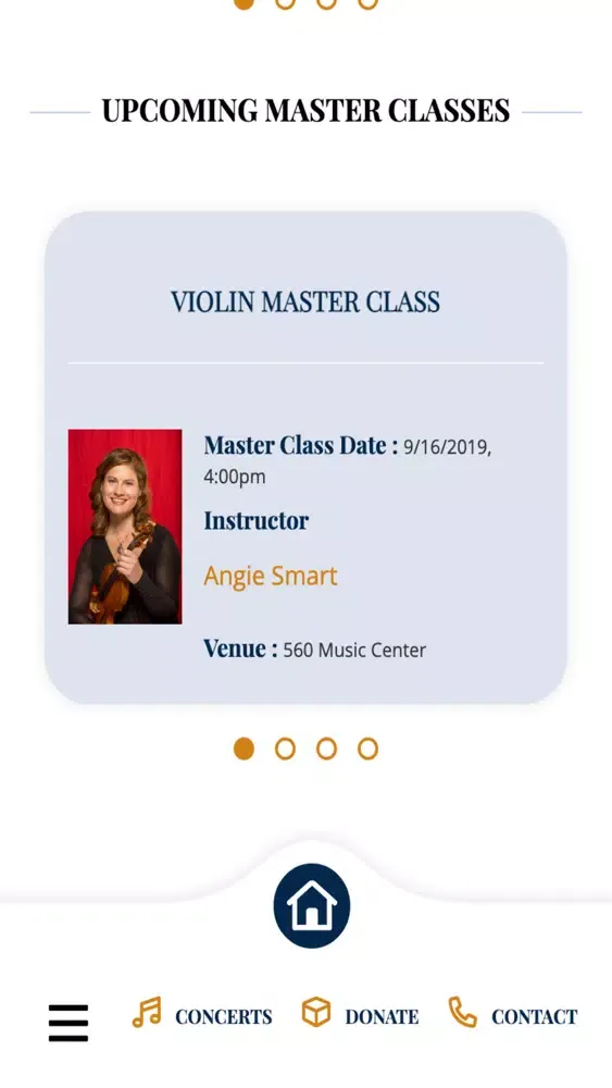 Скриншоты Chamber Music Society of STL