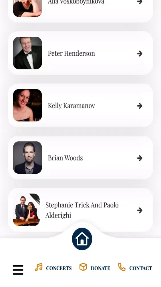 Скриншоты Chamber Music Society of STL