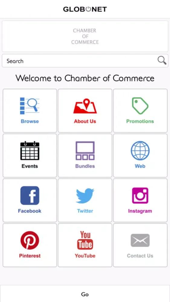 Tangkapan skrin Chamber Of Commerce