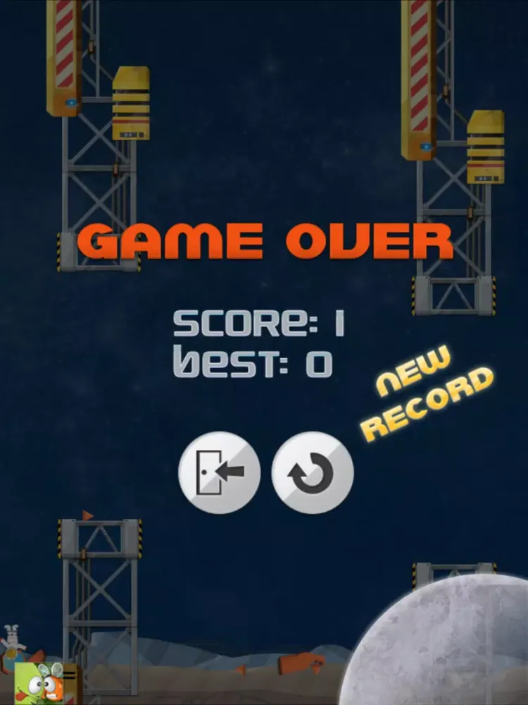 A Flappy Rocket : one tap iPad  Screenshots