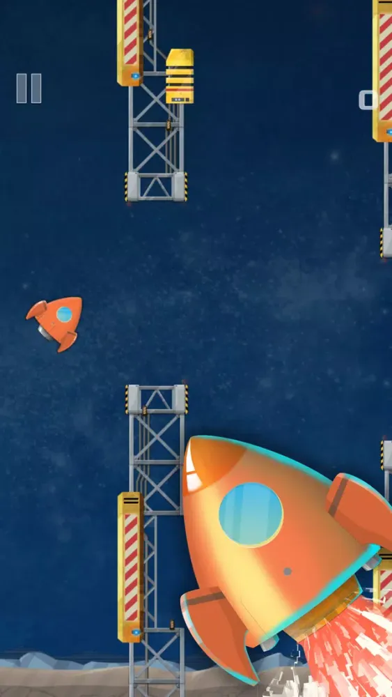 A Flappy Rocket : one tap Screenshots