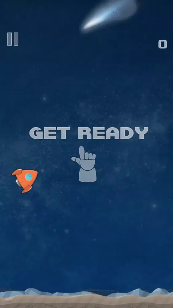 A Flappy Rocket : one tap Screenshots