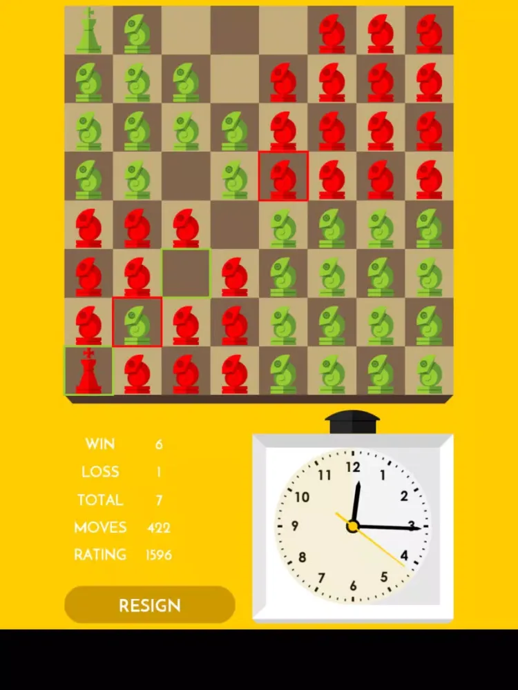 Tangkapan skrin Chameleon Chess iPad 