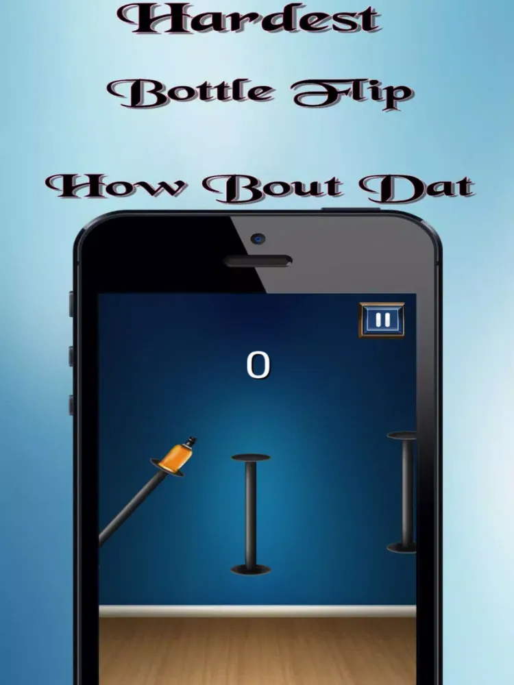 Capturas de tela do Bottle Flip - How Bout Dat iPad 