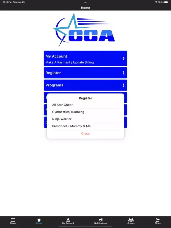 تصاویر Champion Central Athletics iPad 