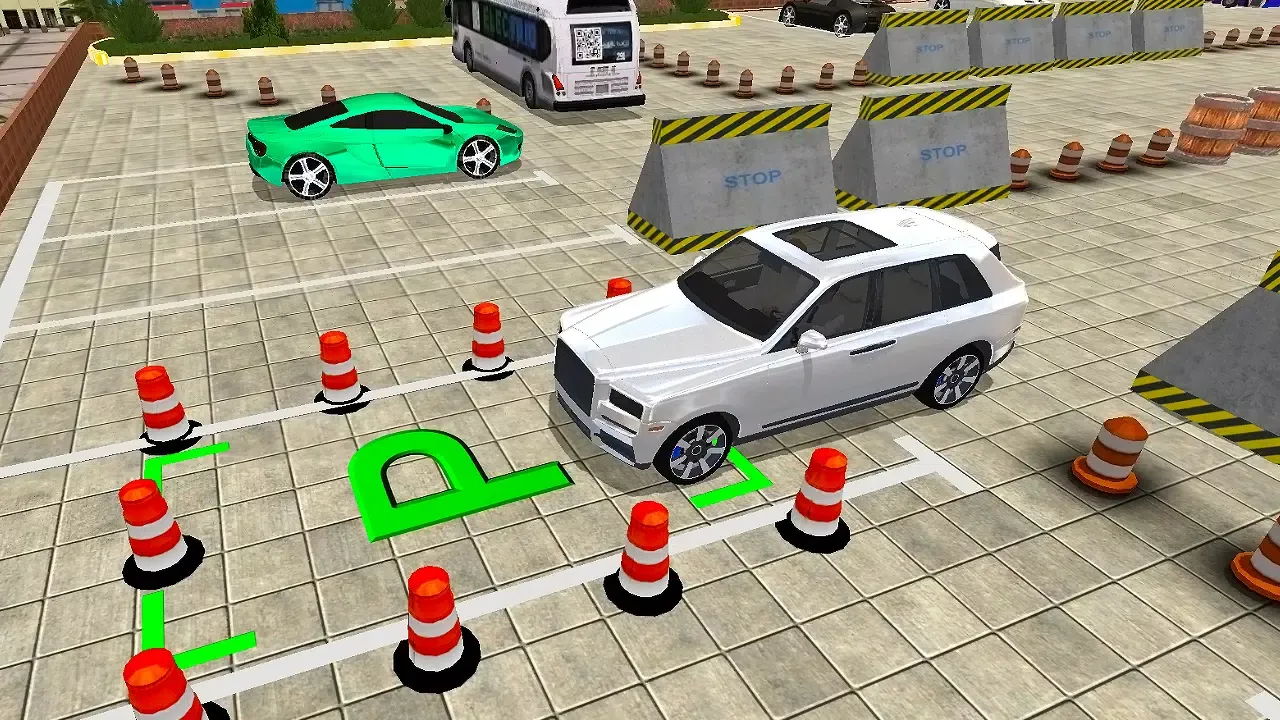 Prado Car Parking Games 3D Screenshots