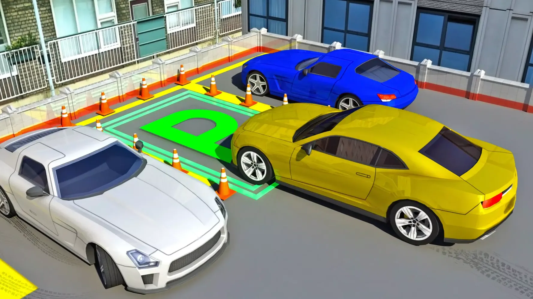 Tangkapan layar Parking Car Jam 3D - Car Games