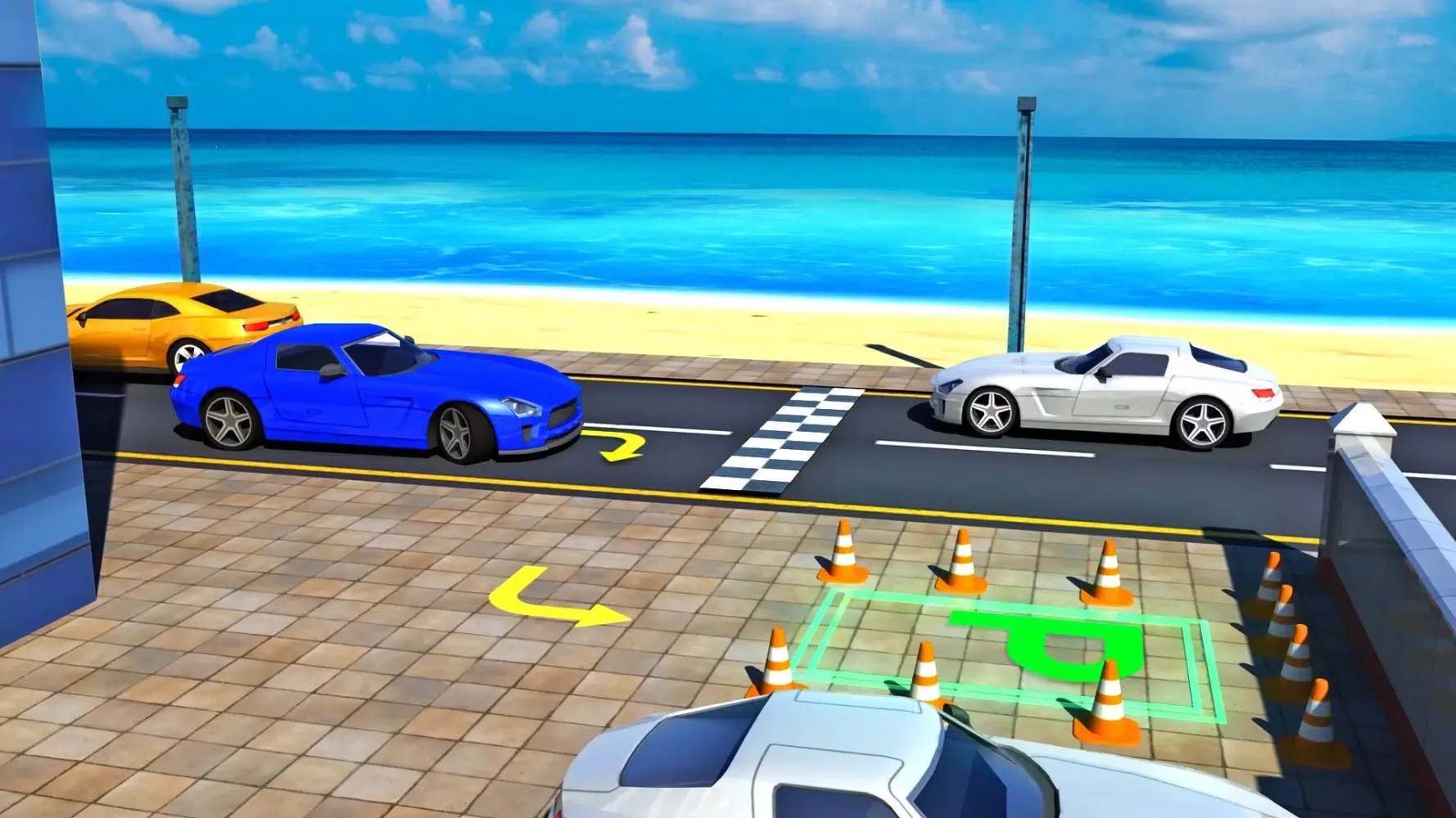Tangkapan layar Parking Car Jam 3D - Car Games