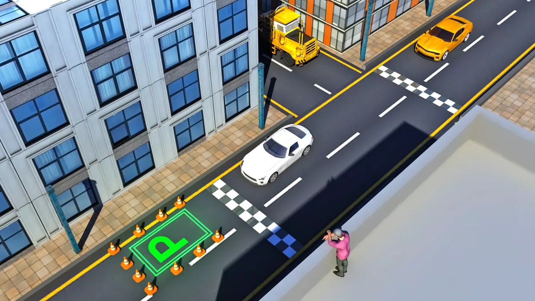 Tangkapan layar Parking Car Jam 3D - Car Games